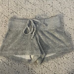 Gray hard tail shorts